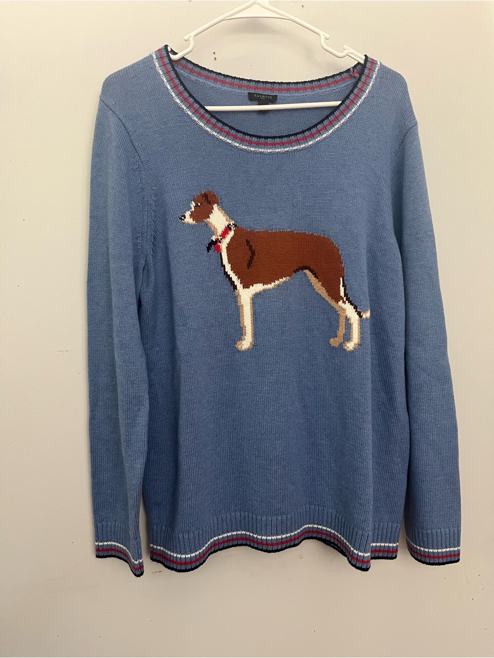 Talbots greyhound sweater